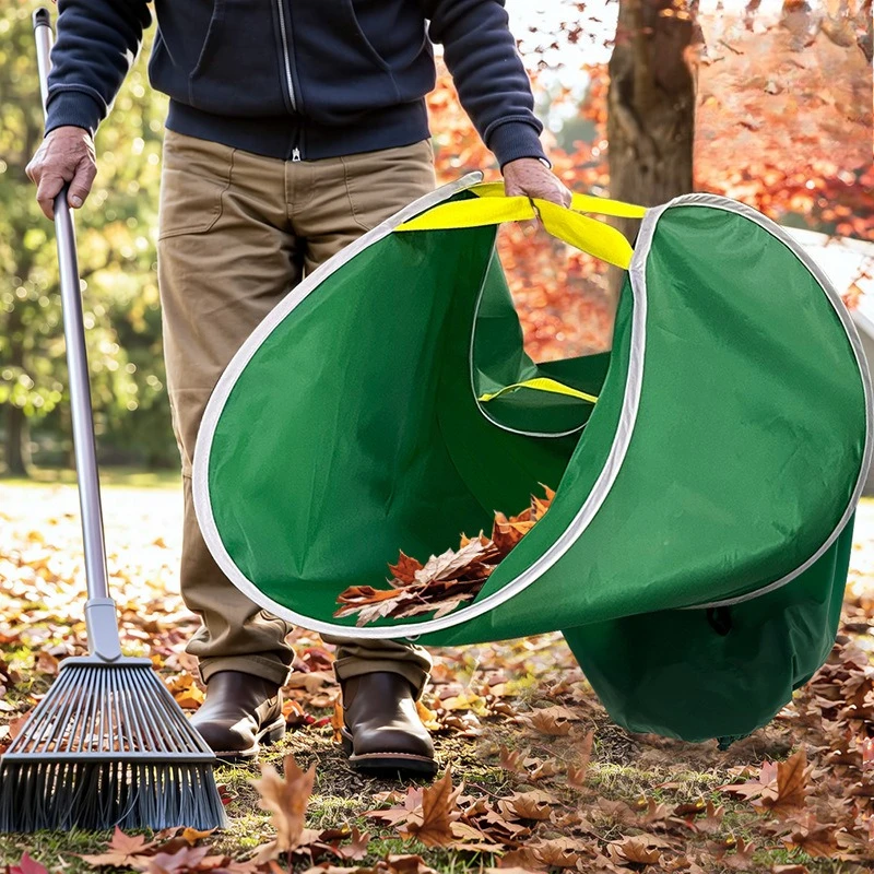 Gardening Tools Bag - 2026 New Green Portable Quick-Open Folding