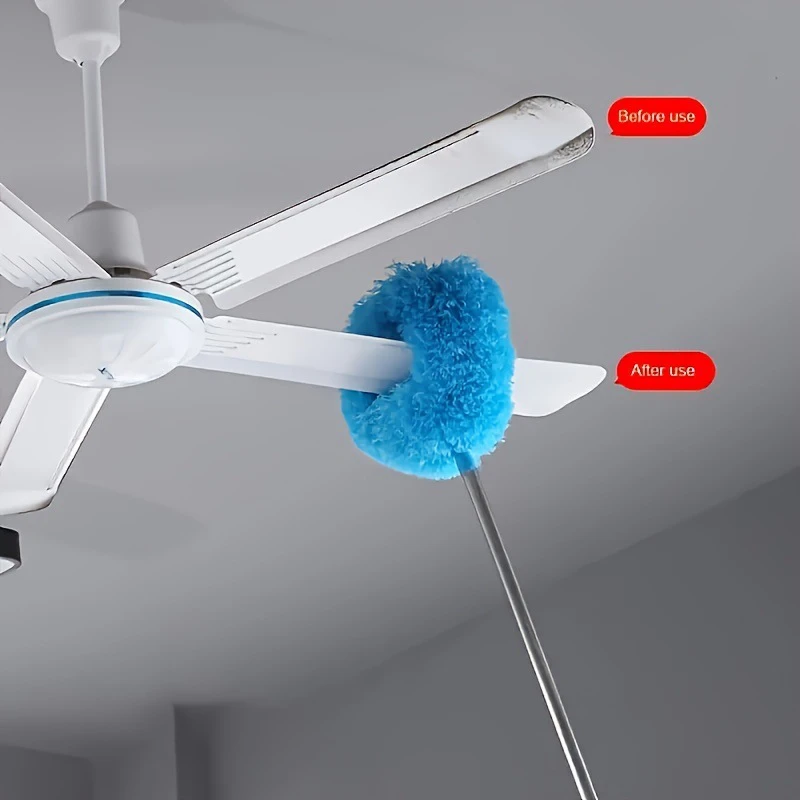 1PC Microfiber Ceiling Fan Dus - огляд і ціна Gardening Tools Long Handle