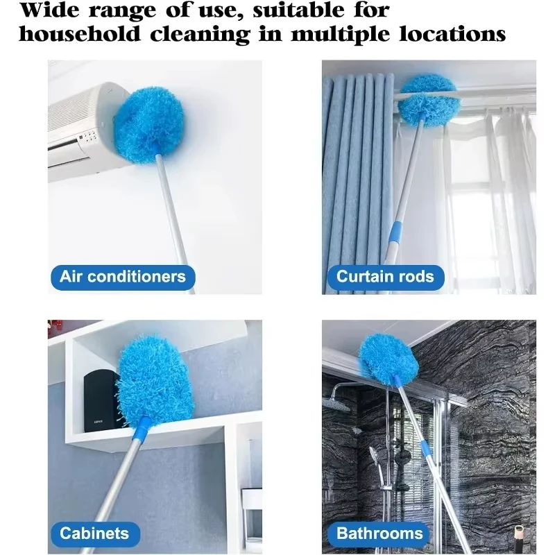 1PC Microfiber Ceiling Fan Dus - огляд і ціна Gardening Tools Long Handle