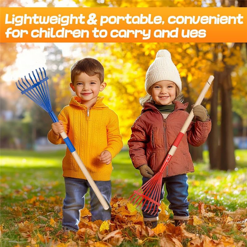 ABWZ-Children's Rake With Hard - огляд і ціна Gardening Tools For 3 Year Old