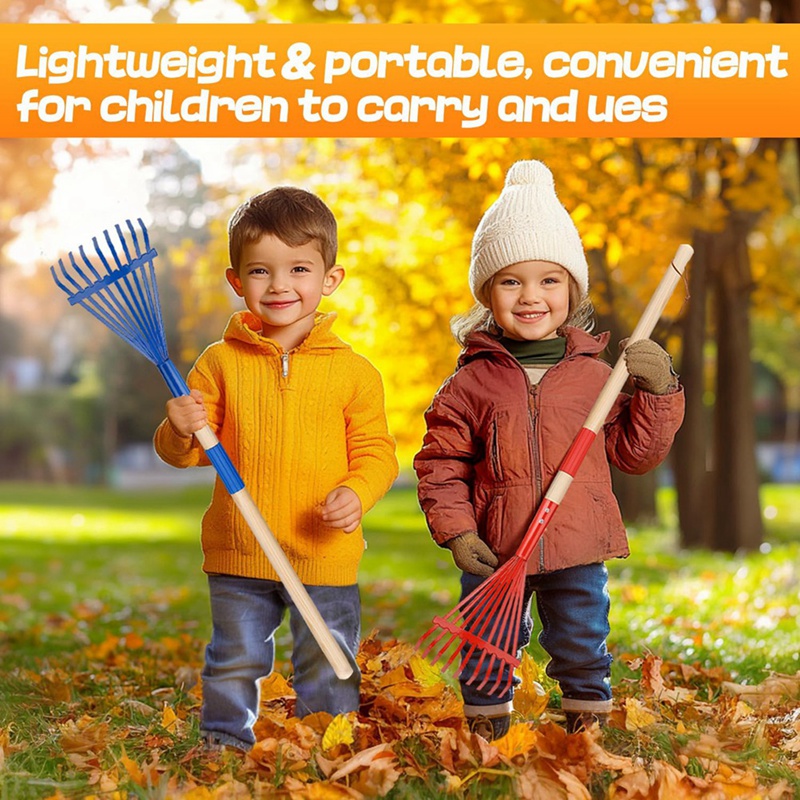 Children'S Rake with Hardwood  - огляд і ціна Gardening Tools For 3 Year Old