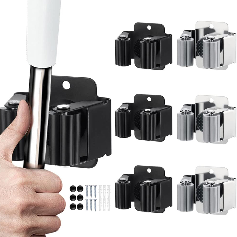 Stainless Steel Mop Holder Bru - огляд і ціна Gardening Tools Screwfix