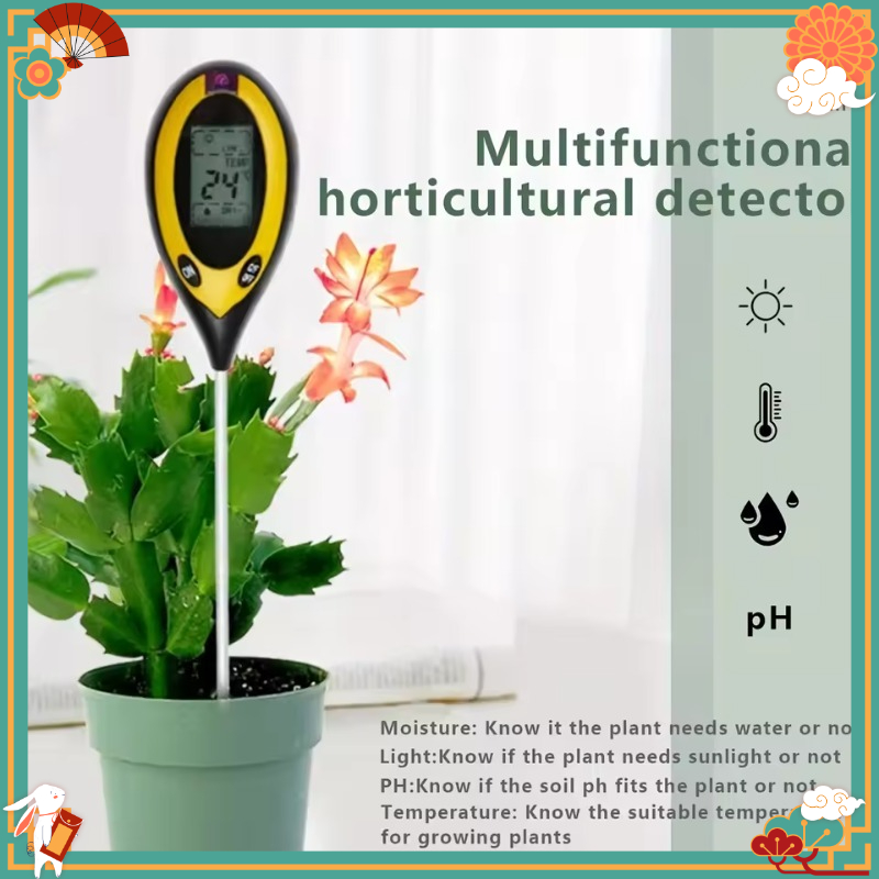 Multifunctional 4-in-1 Soil PH - огляд і ціна Gardening Tools Uses