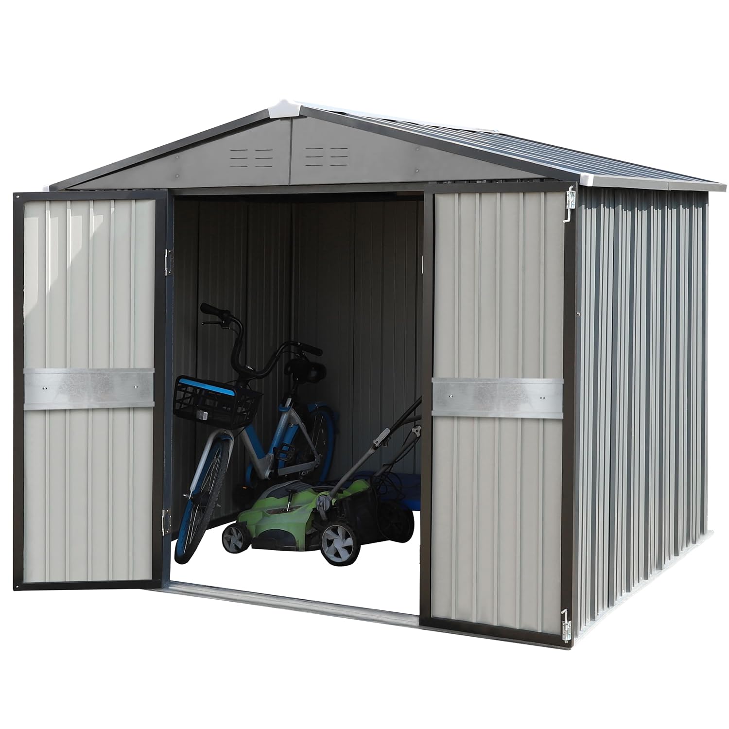10' x 10' Outdoor Storage Shed - огляд і ціна Gardening Tools In