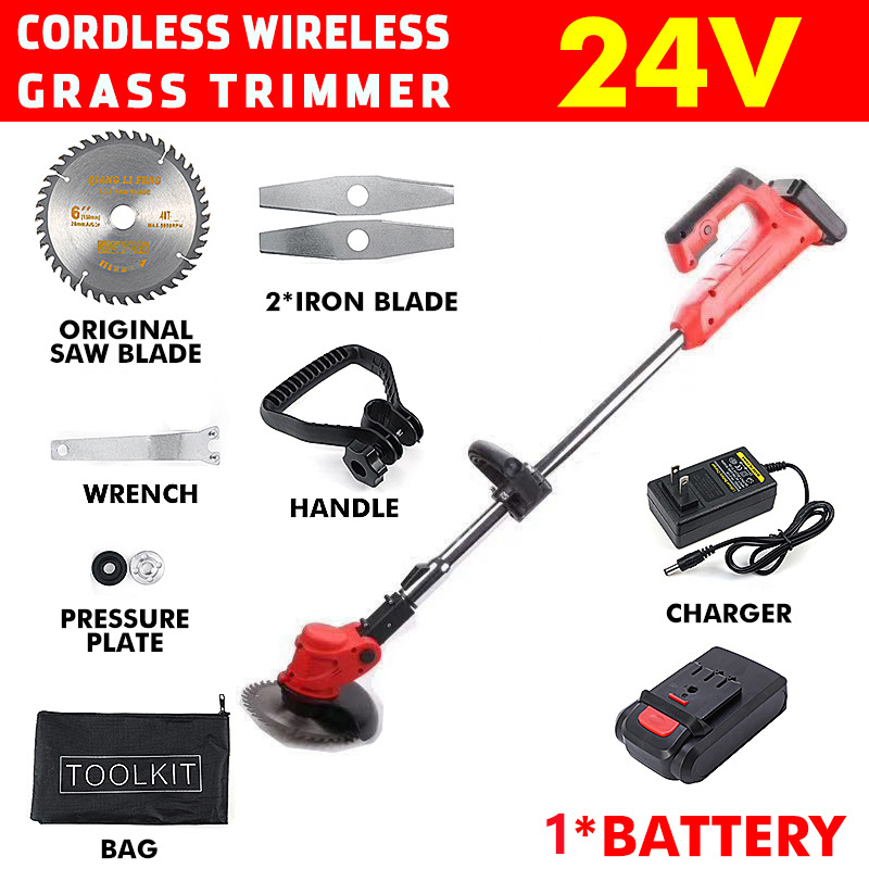 High Power Rechargeable Lithiu - огляд і ціна Gardening Tools Lawn Mower