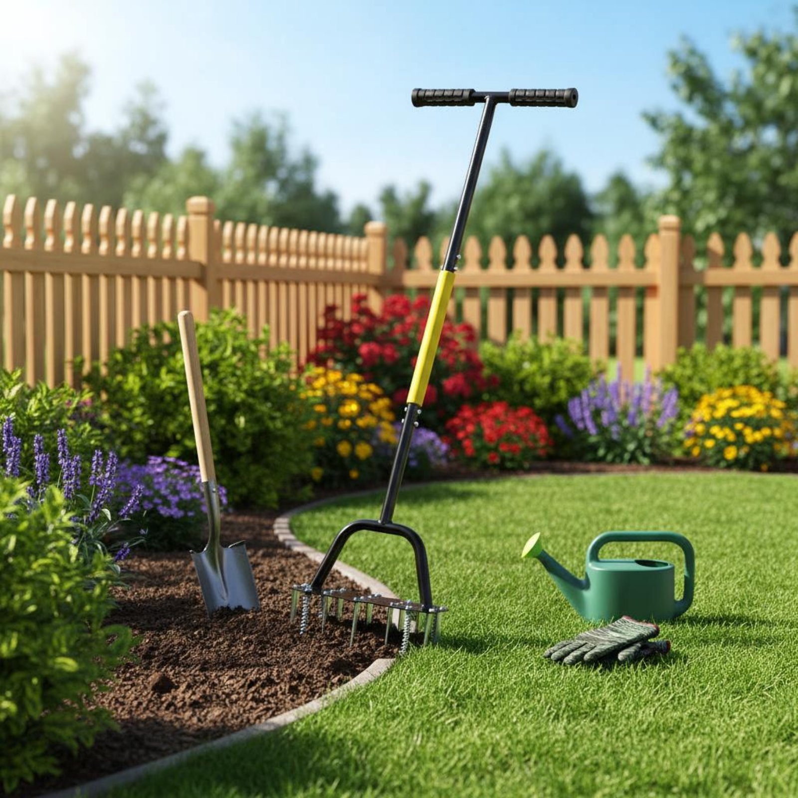 Half Moon Edger Detachable Des - огляд і ціна Gardening Tools Long Handle