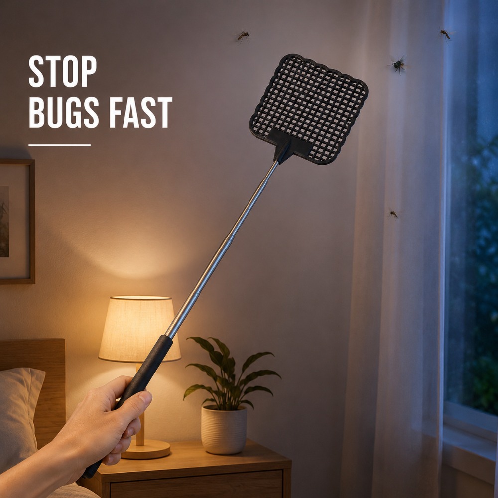 Black Fly Swatter 1/2/5 Pack S - огляд і ціна Gardening Tools Uses