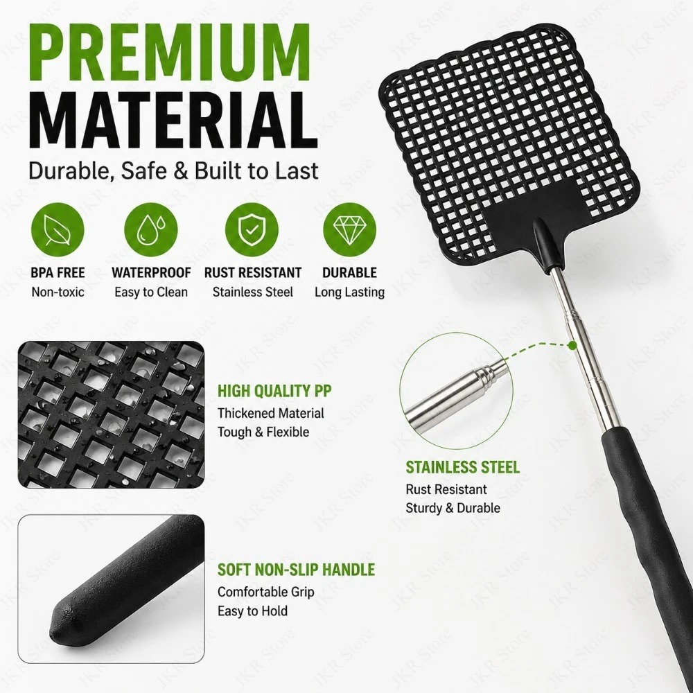 Black Fly Swatter 1/2/5 Pack S - огляд і ціна Gardening Tools Uses