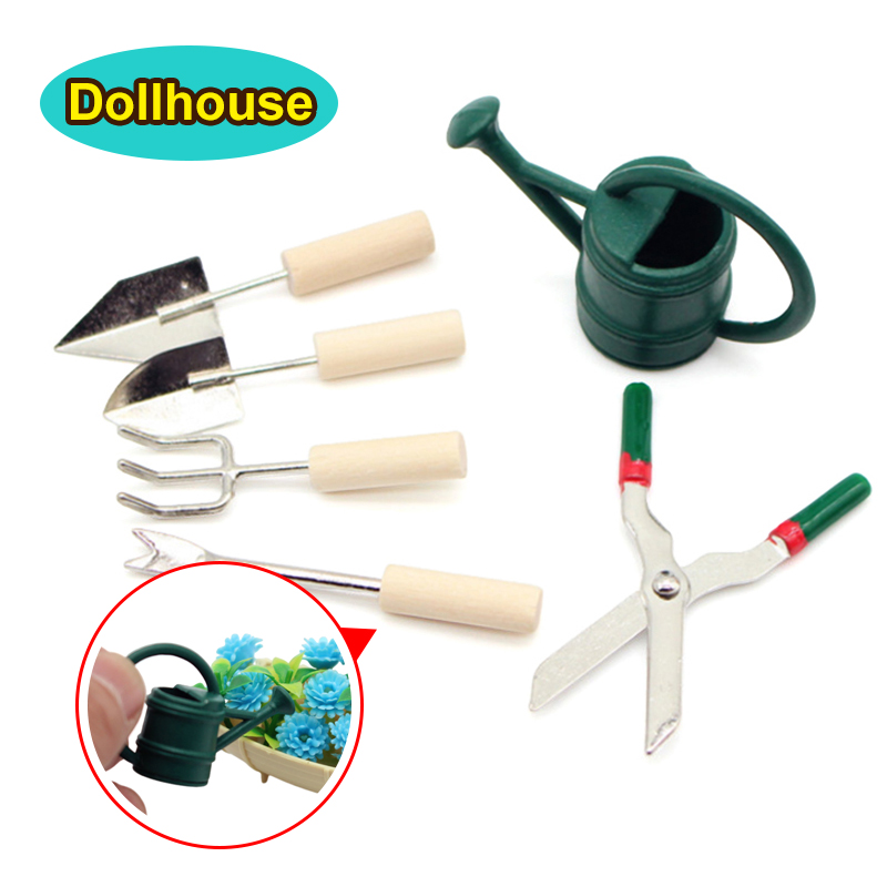 1/12 Dollhouse Simulation Wate - огляд і ціна Gardening Tools In