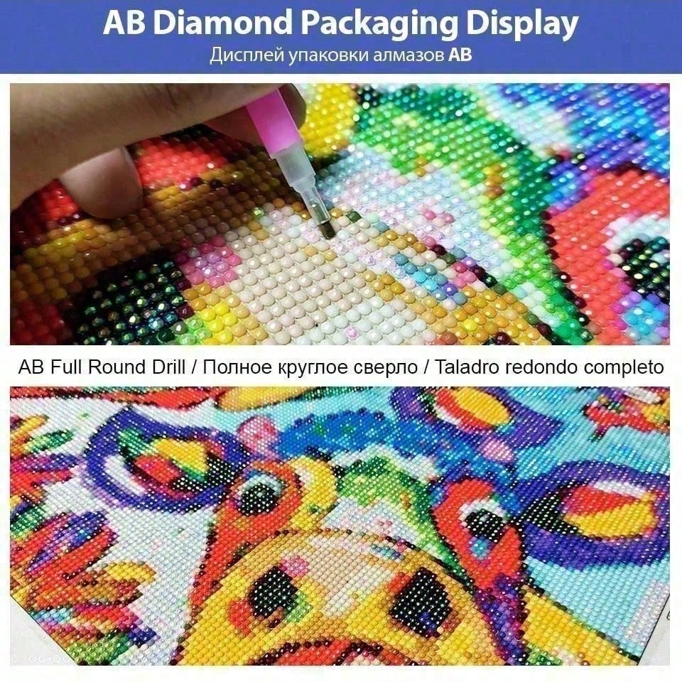 1 piece 5D DIY flocking cloth, - огляд і ціна Gardening Tools Diy