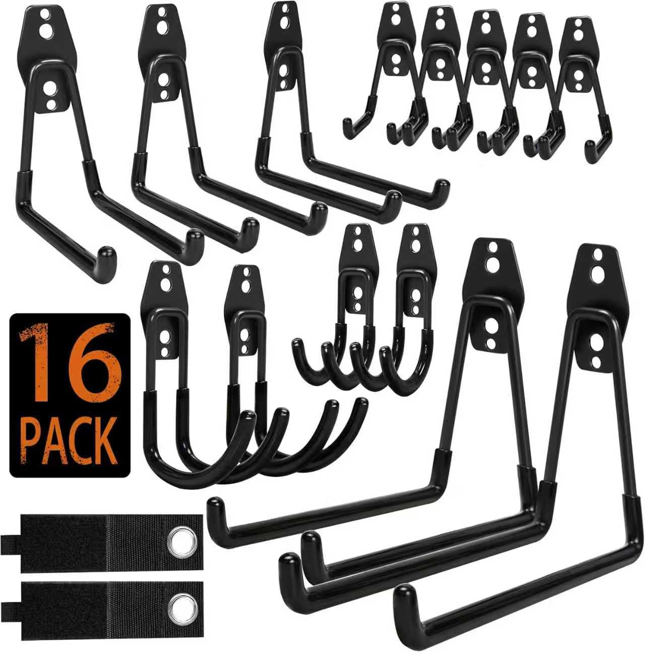 16Pcs Heavy Duty Metal Garage  - огляд і ціна Gardening Tools Screwfix