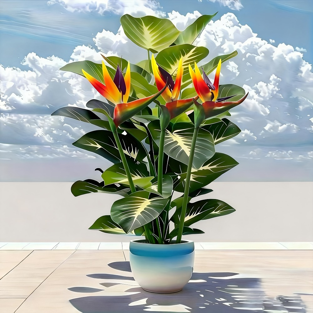 Artificial Bird of Paradise an - огляд і ціна Gardening Tools Store