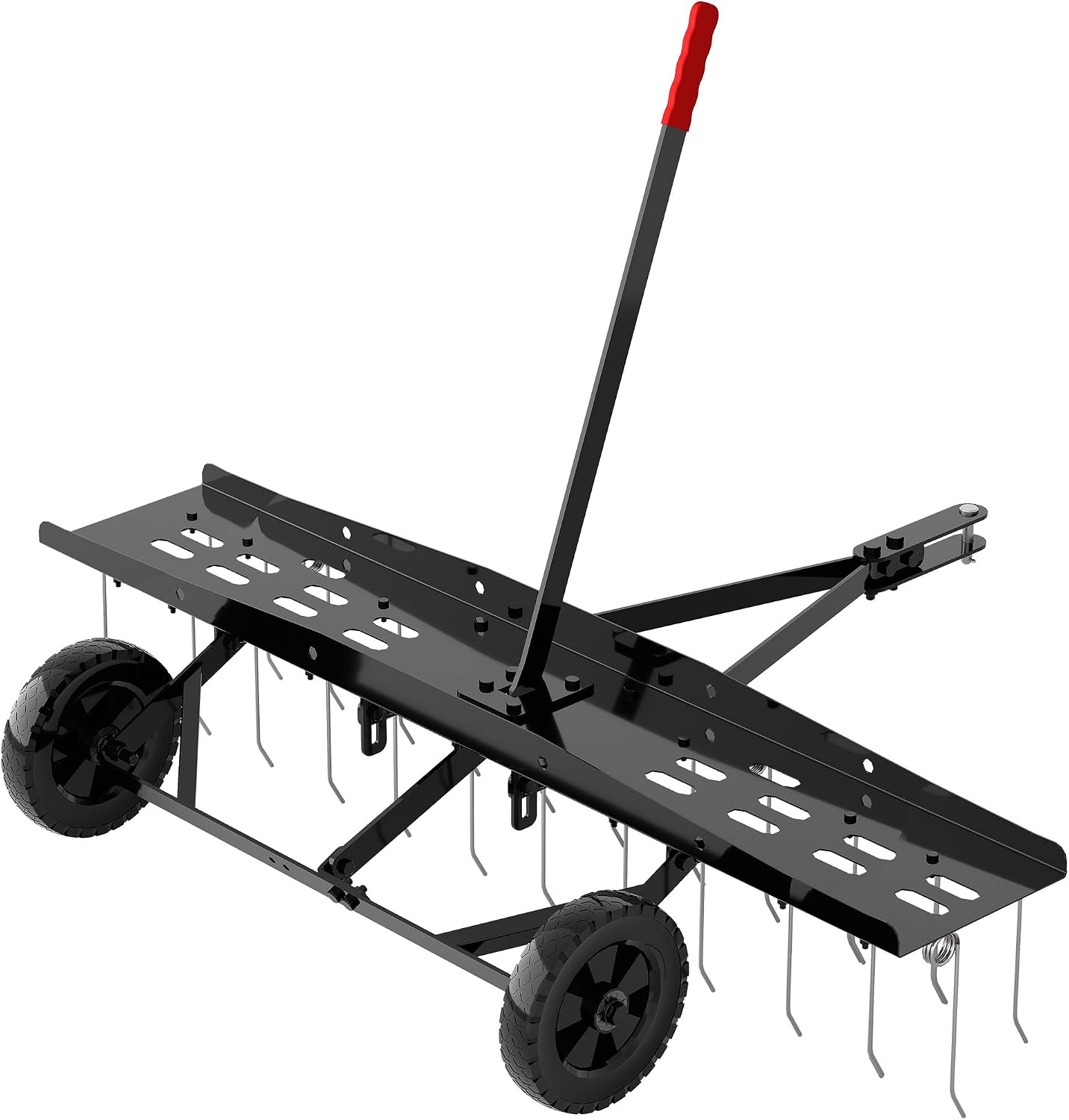 Tow Behind Lawn Dethatcher Rak - огляд і ціна Gardening Tools Lawn Mower