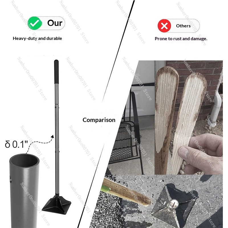 Detachable Steel Garden Tamper - огляд і ціна Gardening Tools Uses