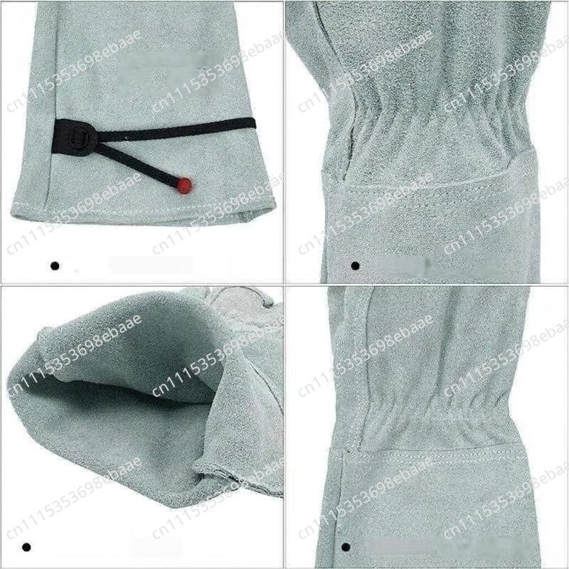 Long Cowhide Gardening Gloves, - огляд і ціна Garden Gloves Thorn Proof