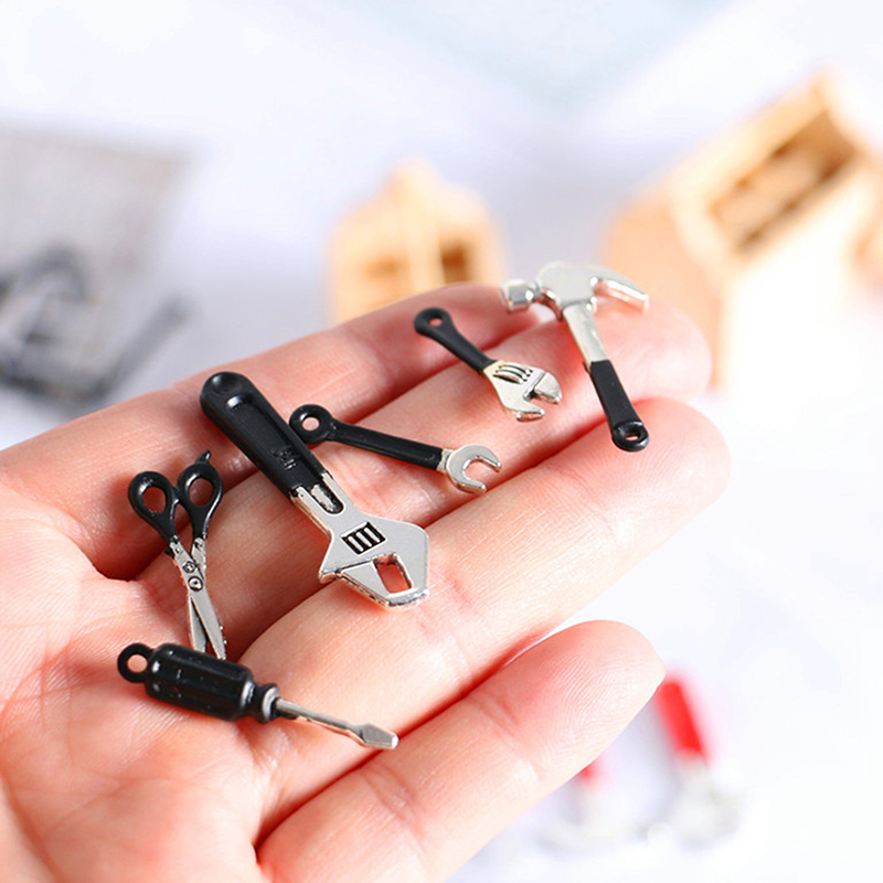 3/4/5/6Pcs Dollhouse Miniature - огляд і ціна Gardening Tools Bag