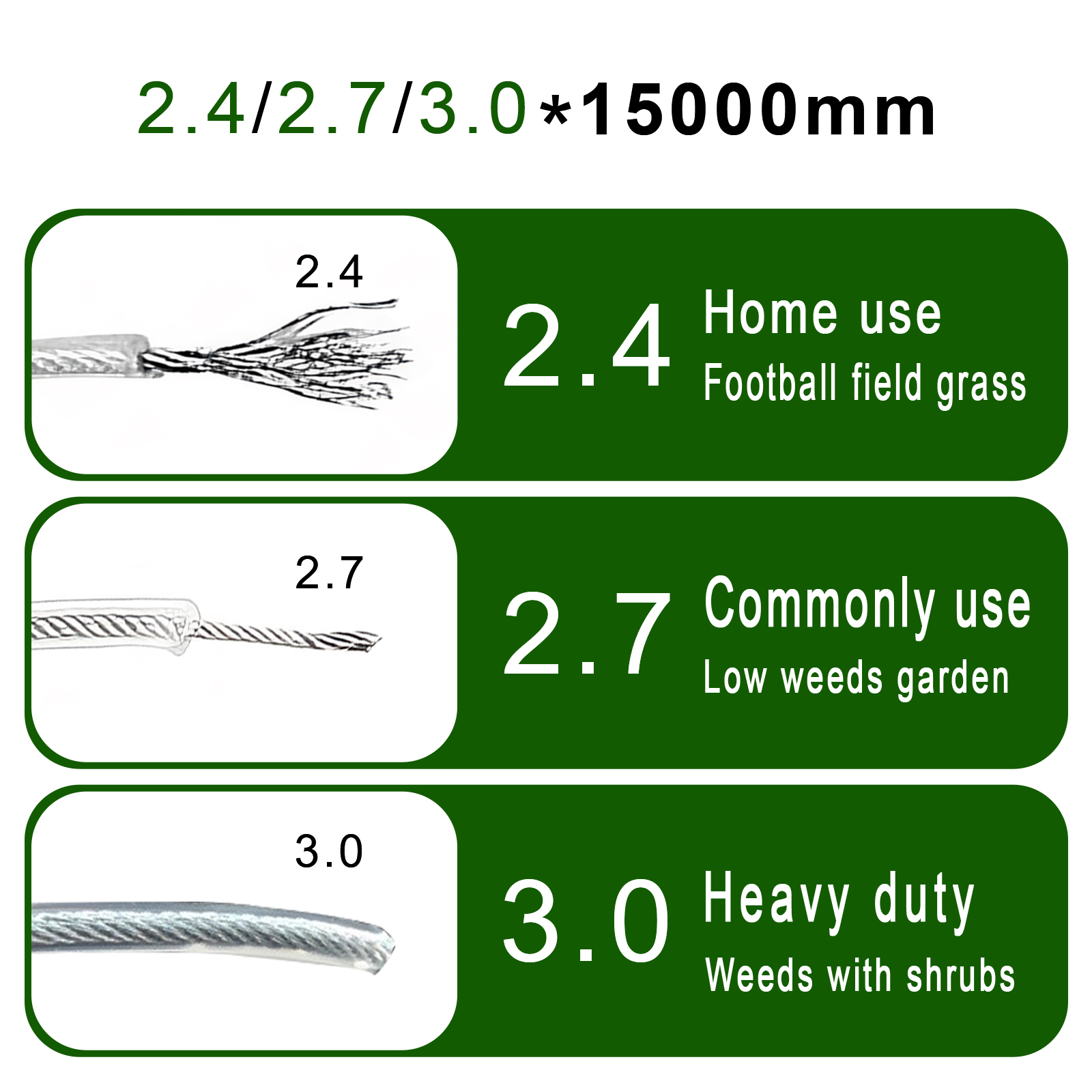 COSY 10M/15M Steel Wire Nylon  - огляд і ціна Gardening Tools Long