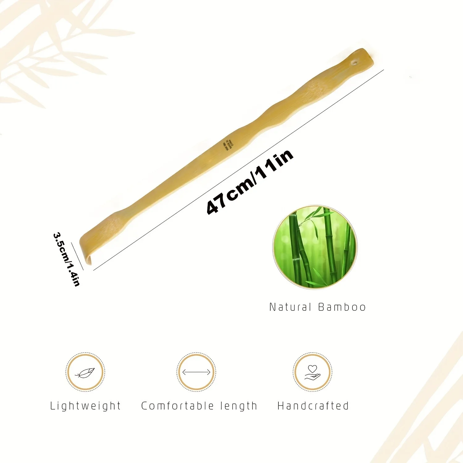 Bamboo Back Scratcher – Natura - огляд і ціна Gardening Tools Long Handle