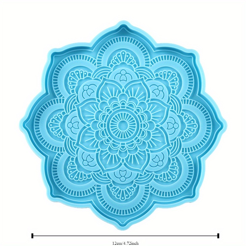 Mandala Coaster Silicone Mold  - огляд і ціна Gardening Tools Diy
