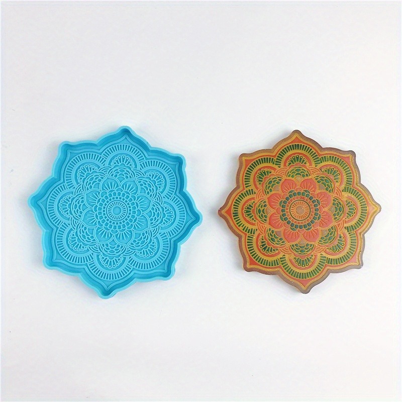 Mandala Coaster Silicone Mold  - огляд і ціна Gardening Tools Diy
