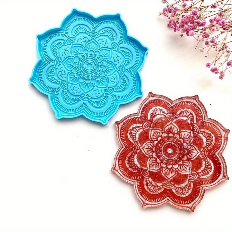 Mandala Coaster Silicone Mold  - огляд і ціна Gardening Tools Diy