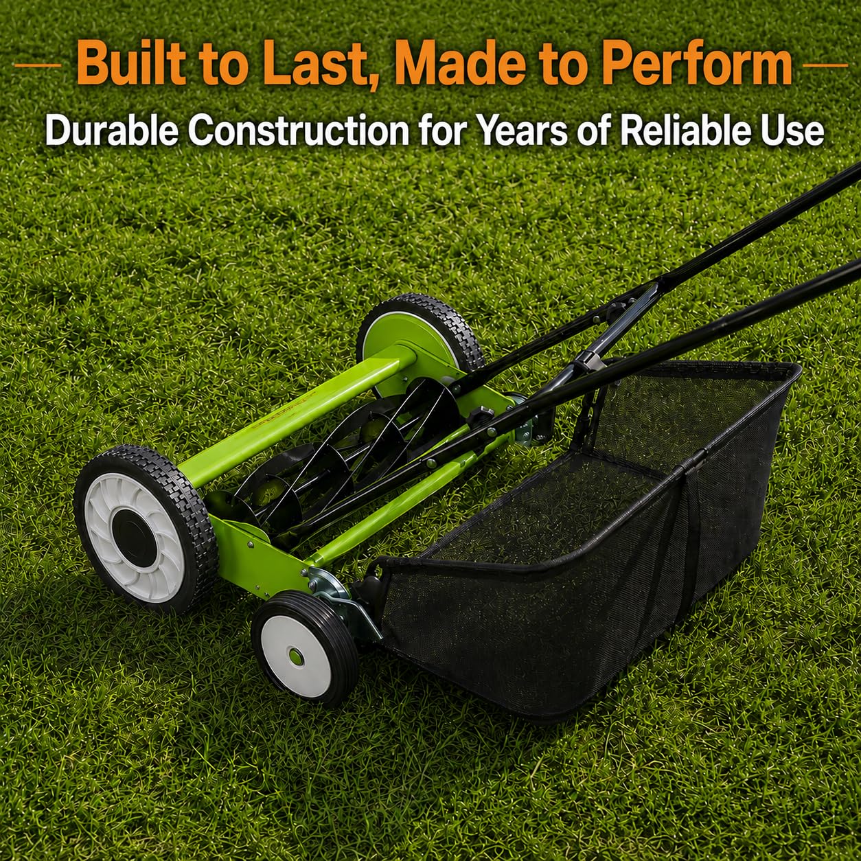 18 Inch Push Reel Lawn Mower,  - огляд і ціна Gardening Tools Lawn Mower
