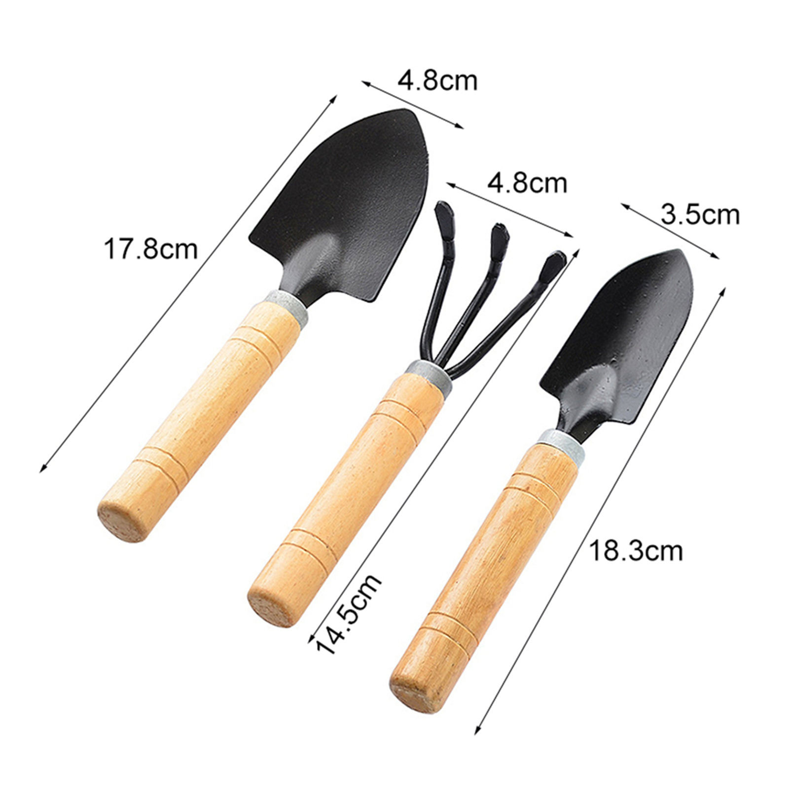 3-Piece Mini Garden Tools Set, - огляд і ціна Gardening Tools Trowel