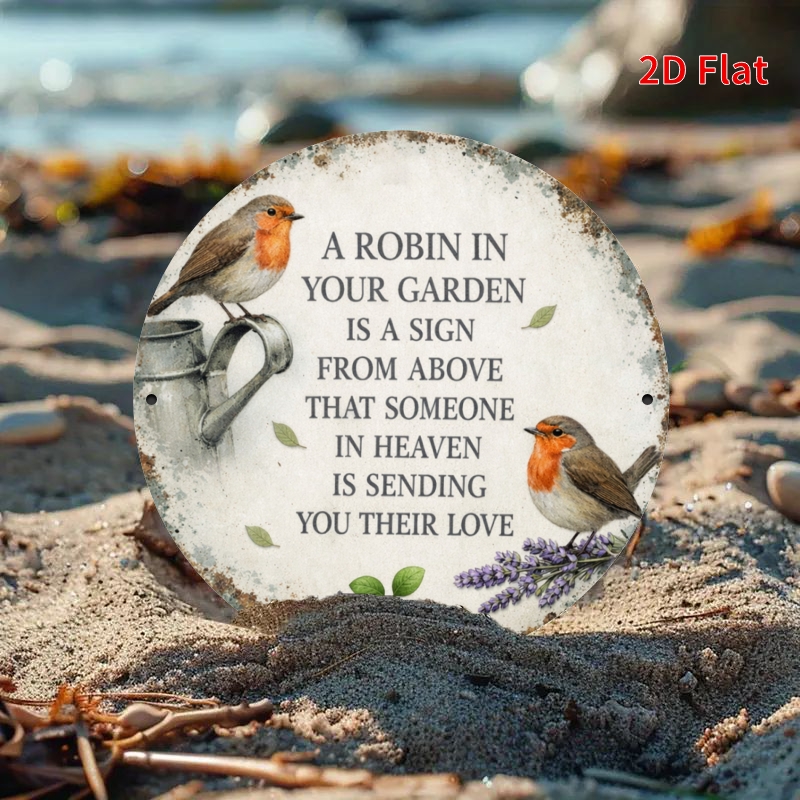 2D Flat 20x20cm Robin Garden M - огляд і ціна Gardening Tools Store