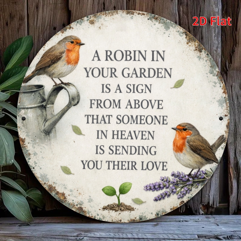 2D Flat 20x20cm Robin Garden M - огляд і ціна Gardening Tools Store